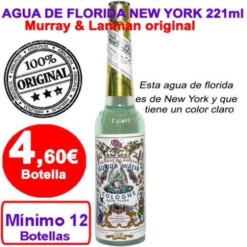 7,70€ Agua Florida Perú Murray & Lanman 270 ml